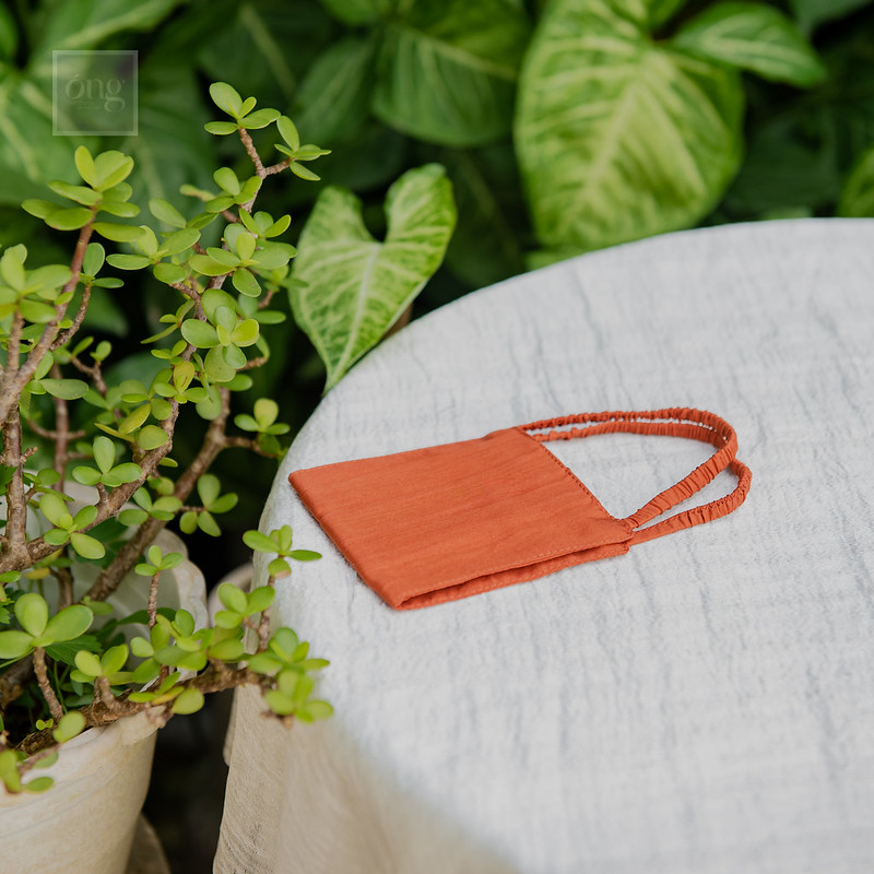 Khẩu trang 3 lớp lụa tơ tằm tự nhiên - Ongsilk