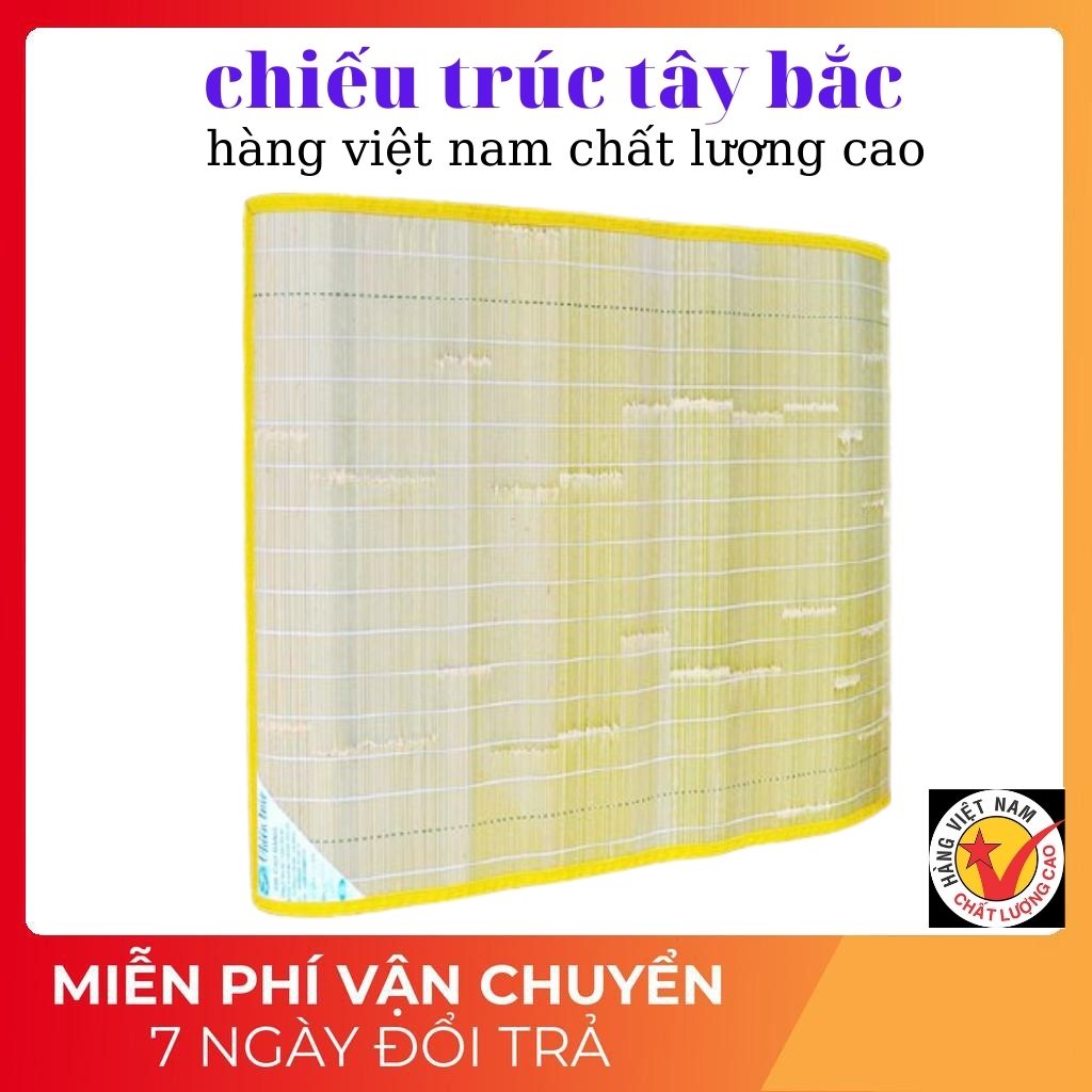 Chiêu trúc cao cấp hình quạt Tây bắc rộng 1m4 x dài 2m,chiếu tăm trúc màu tự nhiên