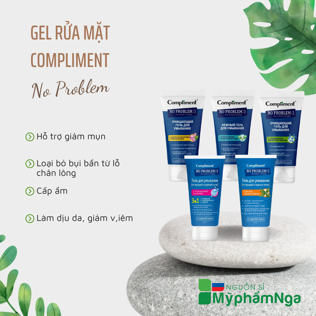 Sữa rửa mặt Compliment No Problem