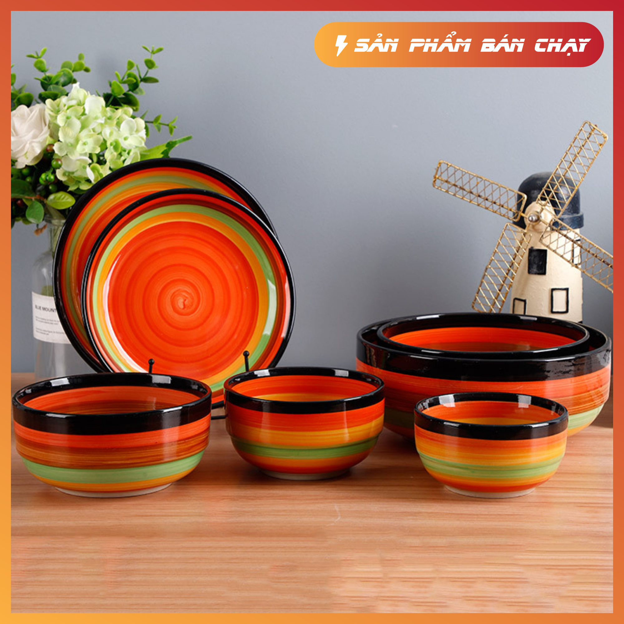Chén đĩa đẹp, chén sứ nhiều mẫu đa dạng phong cách hàn quốc 11.5cm Sứ Kiểu Dáng Hiện Đại An Toàn Sang Trọng