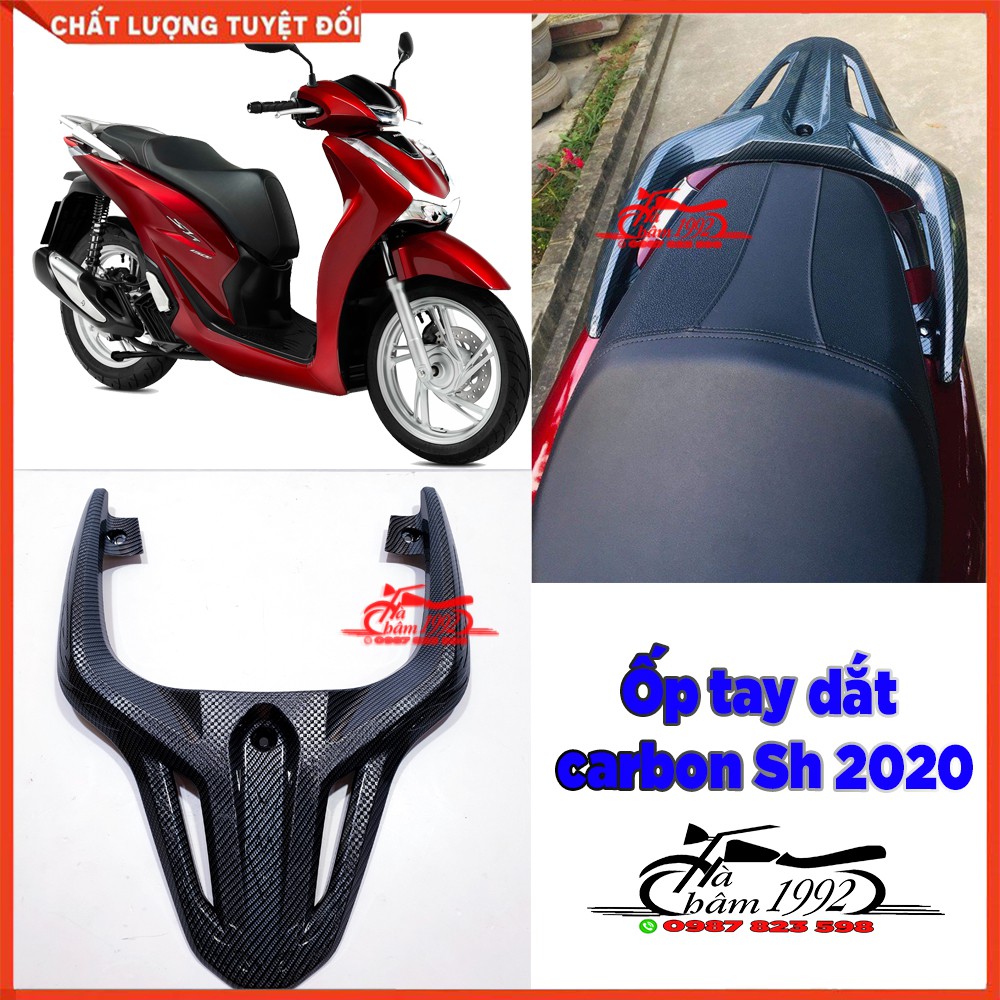 Ốp tay dắt sh 2020 - 2022 hàng atistar loại 1, ốp tay xách sh 2020 - 2022, ốp cảng sau sh 2020 - 2022