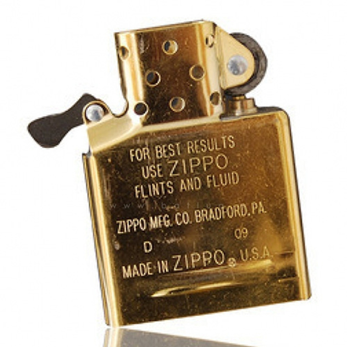 Ruột Zippo Mới Chính Hãng Usa - Màu Vàng