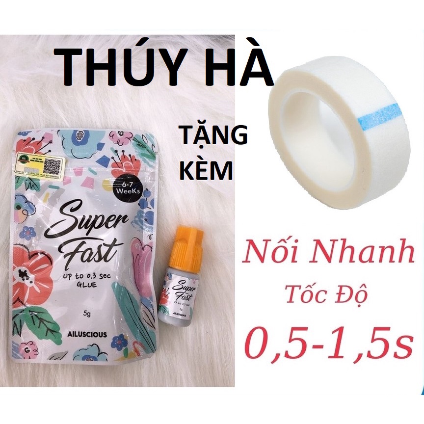 Keo nối mi super fast _ siêu bền ít cay -khô nhanh- dụng cụ mi_thúy hà