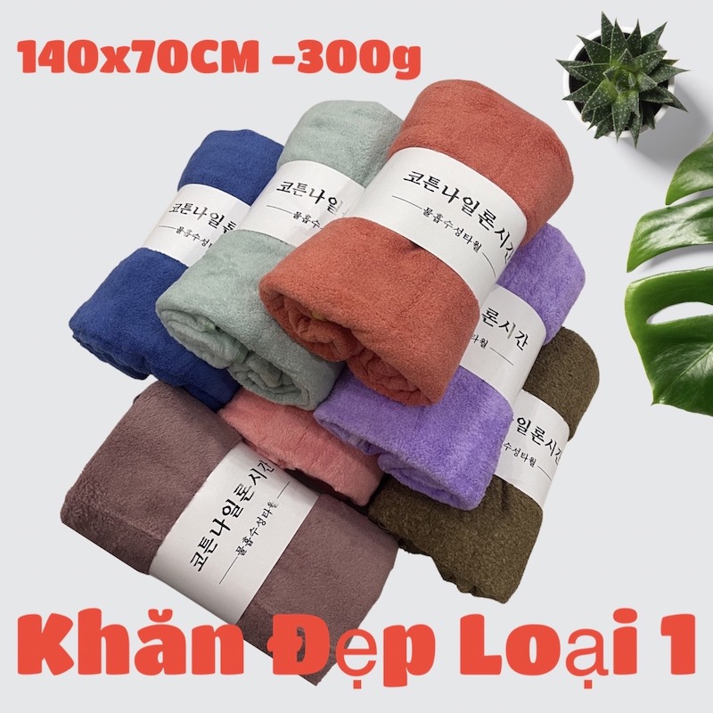 Khăn tắm lông cừu Hàn Quốc cao cấp 70x140cm - siêu mịn, siêu mềm,siêu thấm nước cực nhanh dùng cho khách sạn bé sơ sinh thích hợp cho cả gia đình không kích ứng da khô nhanh và không phai màu