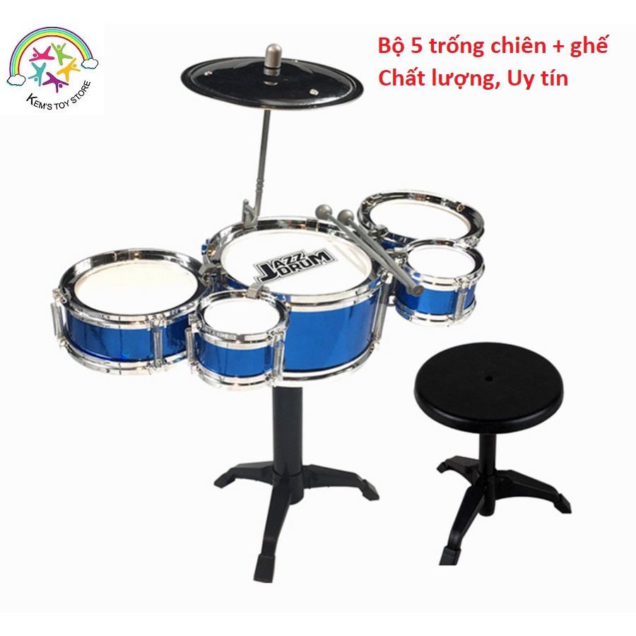 Bộ 5 trống 1 chiêng cho bé