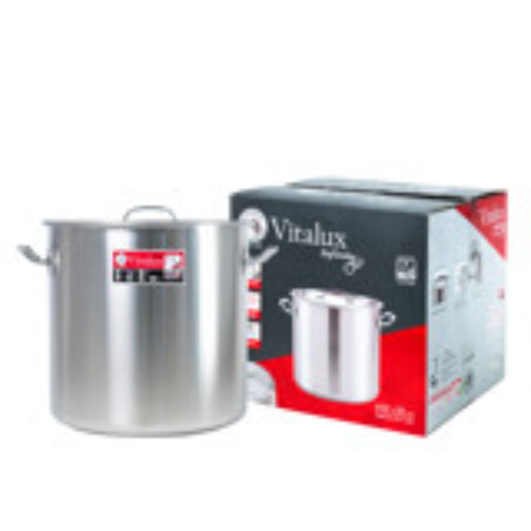 Nồi hầm inox zebra cao 3 đáy vitalux infinity 32cm x 32cm - 171340