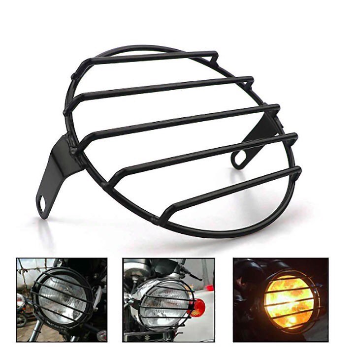 Khung bảo vệ đèn pha gd110 cafe race- m02