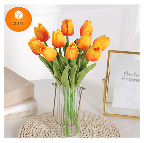 HOA GIẢ TULIP PU GIỐNG THẬT ĐẾN 99%