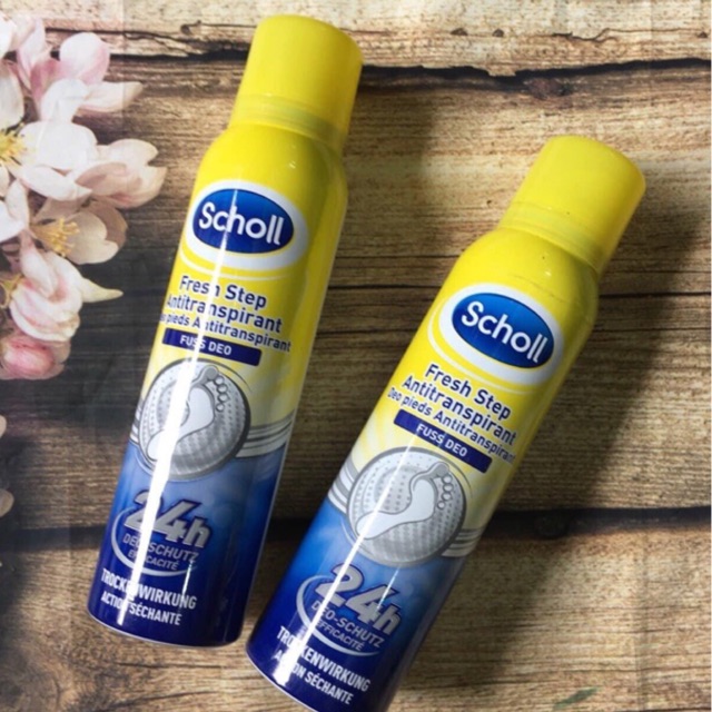Xịt khử mùi chân scholl Đức