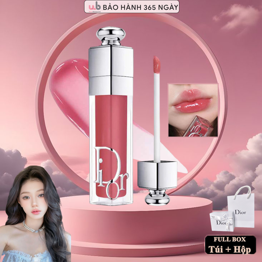  Son dưỡng Dior 009 Addict Lipstick Maximizer màu hồng đất Intense Rosewood,môi xinh căng mọng. 
