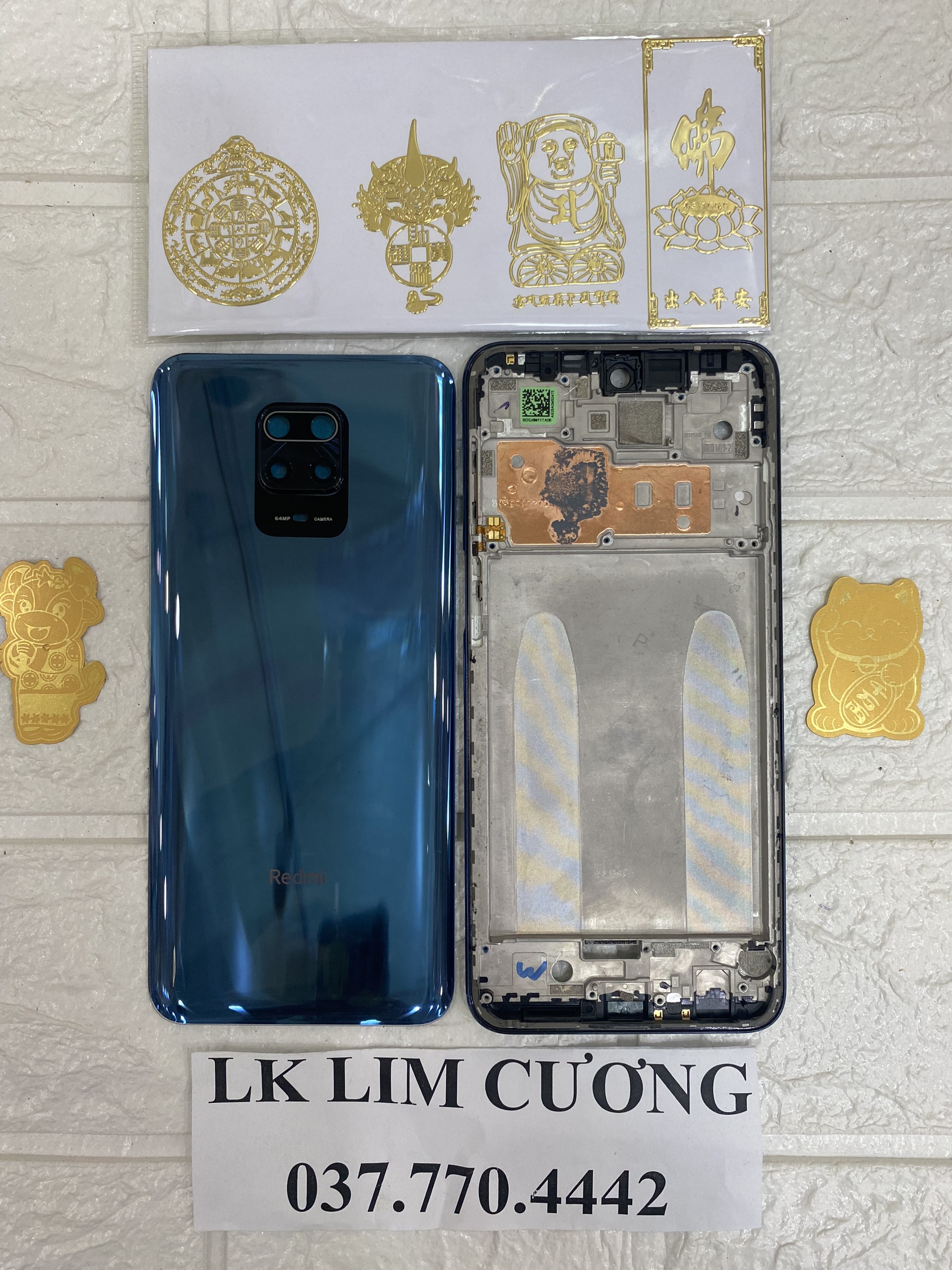 Bộ vỏ xiaomi note 9s