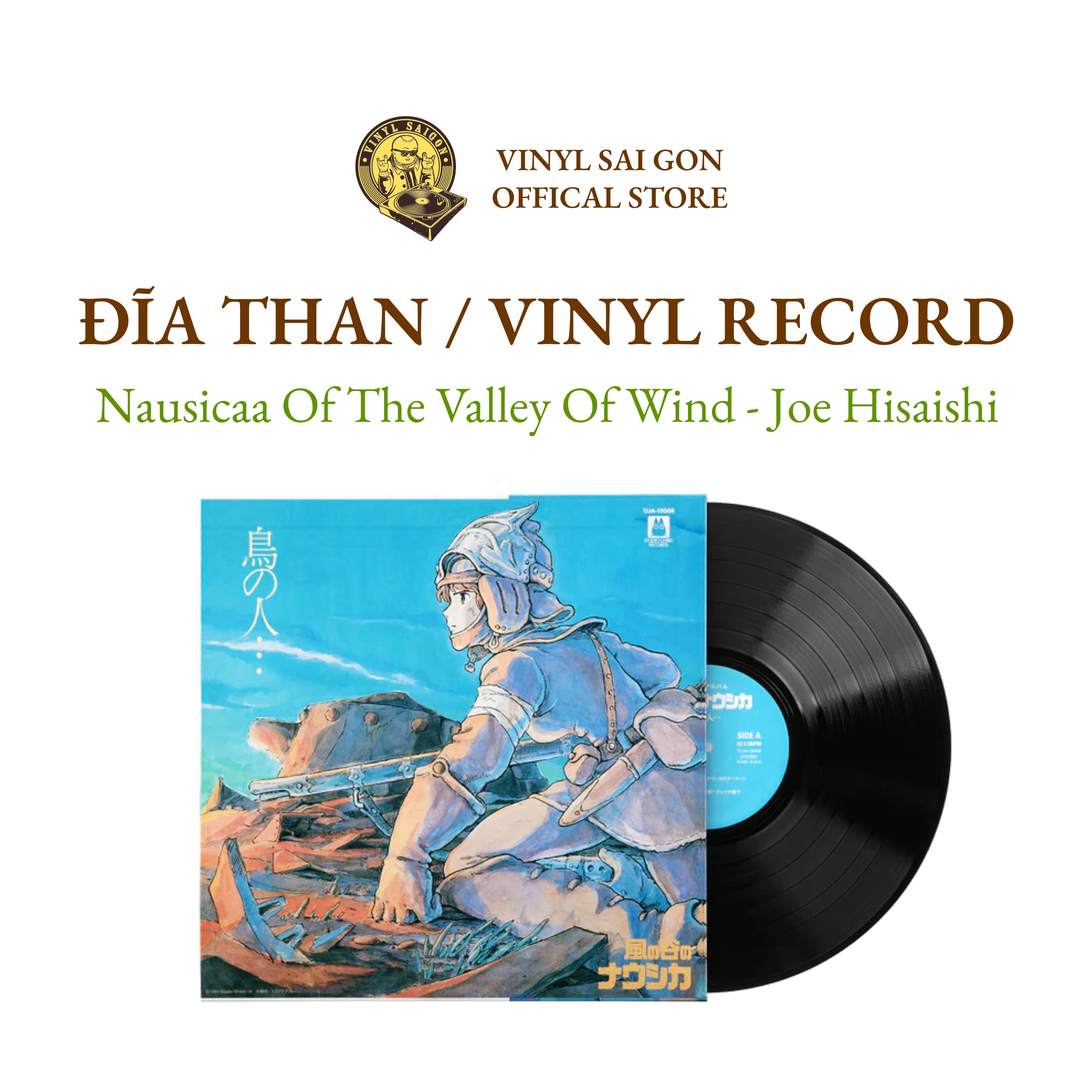 Đĩa Than Album Nausicaa Of The Valley Of Wind - Joe Hisaishi