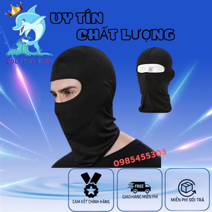 Khăn chống nắng trùm đầu - Khăn Trùm Đầu Ninja