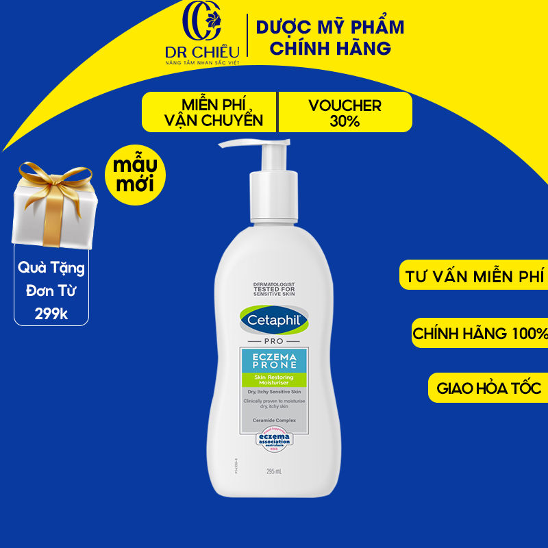 Kem dưỡng ẩm ⚜️chính hãng⚜️ kem dưỡng ẩm cetaphil pro ⚜️ cetaphil pro ad derma moisturizer 295ml