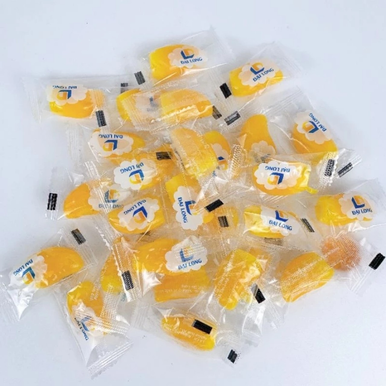 1KG Kẹo Dẻo Xoài Bóc Vỏ Đại Long - đồ ăn vặt siêu ngon - kẹo xoài lột vỏ