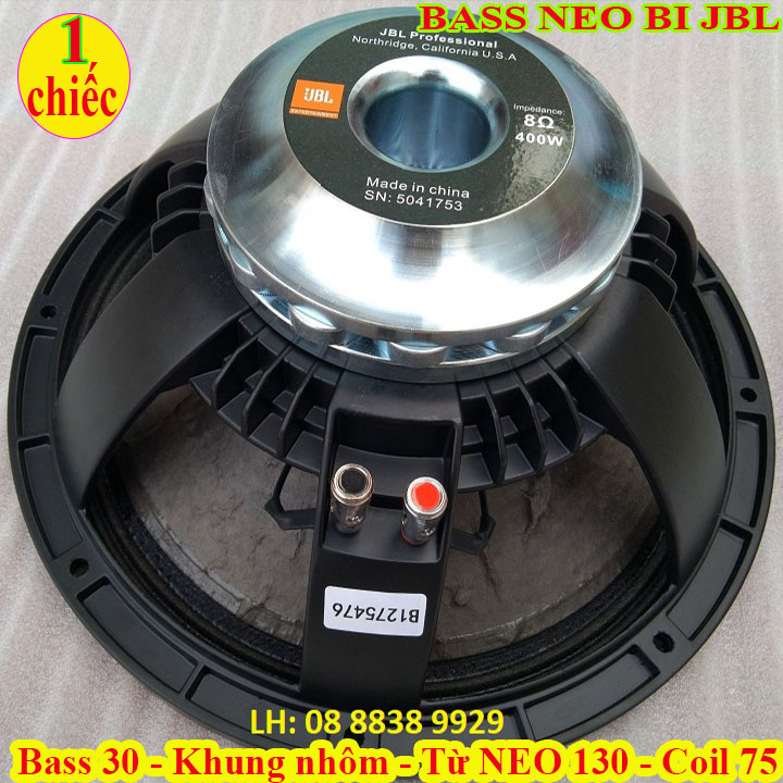 CỦ LOA BASS 30 NEO HẠT JBL CAO CẤP - NHẬP KHẨU CHINA - GIÁ 1 CHIẾC
