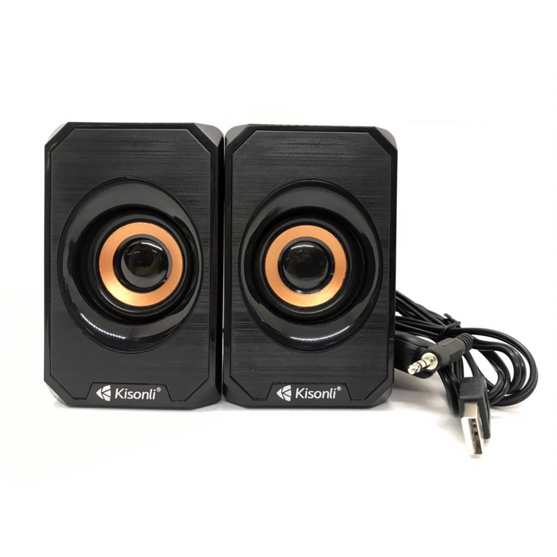 Loa vi tính 2.0 Kisonli KS-04 nhỏ gọn - Hãng phân phối chính thức - Nhất Tín Computer