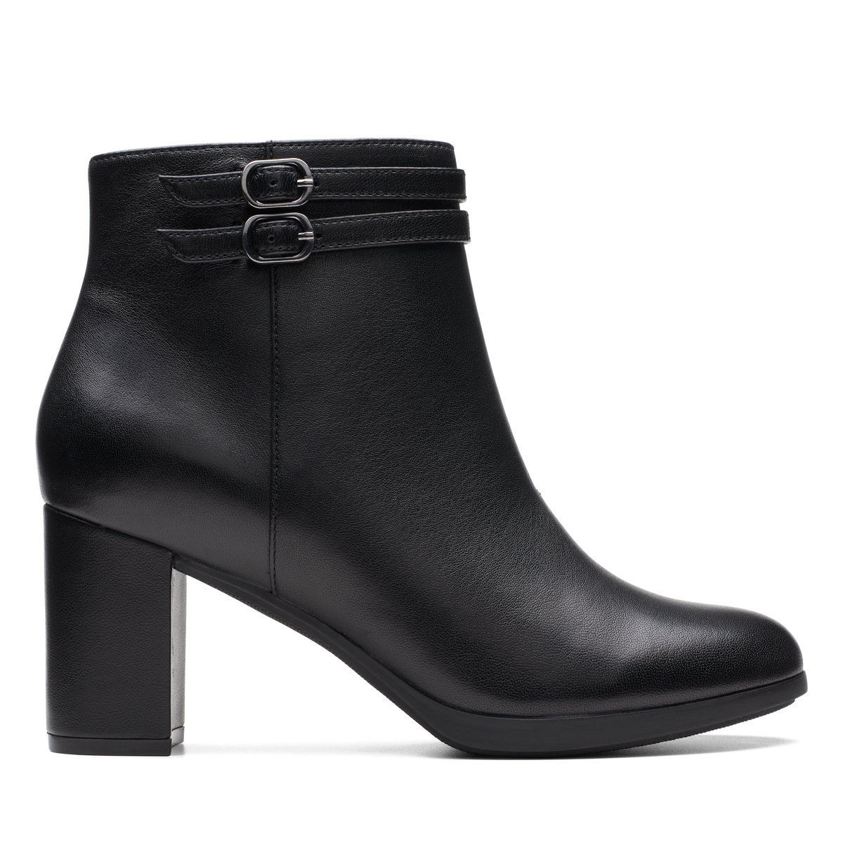  Giày Bốt Cao Gót Da Nữ Clarks - Bayla Light 