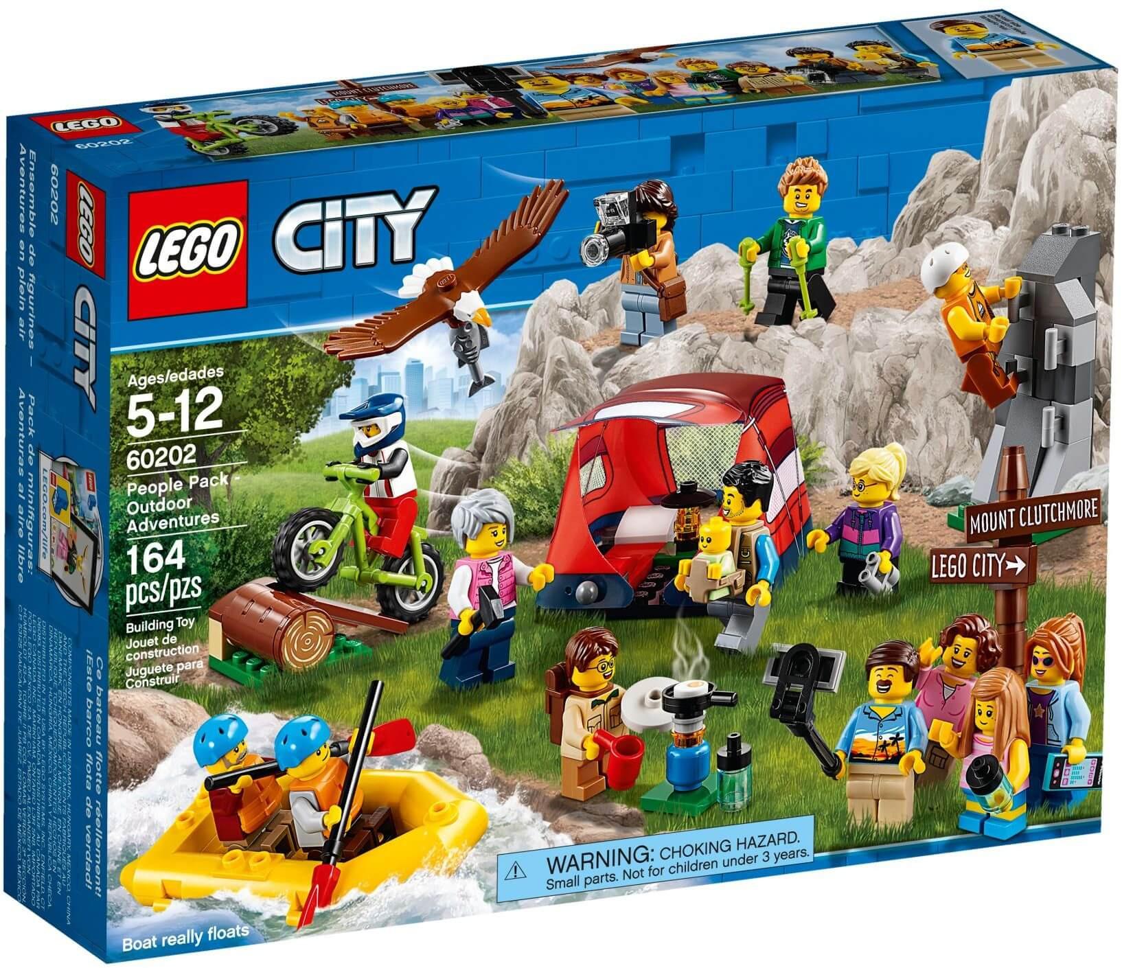 Mua đồ chơi lego city 60202 - du lịch dã ngoại - 15 nhân vật minifigures