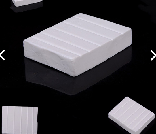 ĐẤT SÉT POLYMER NUNG 250GR MÀU TRẮNG