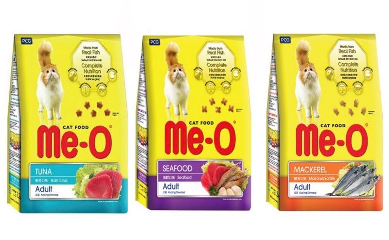 Thức ăn me-o vị cho mèo gói 350gram vị cá ngừ cá thu hải sản