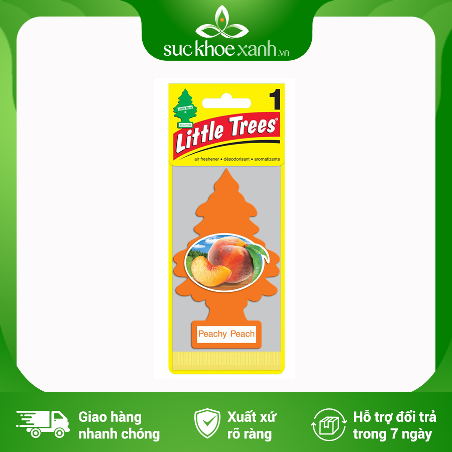 Cây thông thơm Little Trees Peachy Peach hương đào
