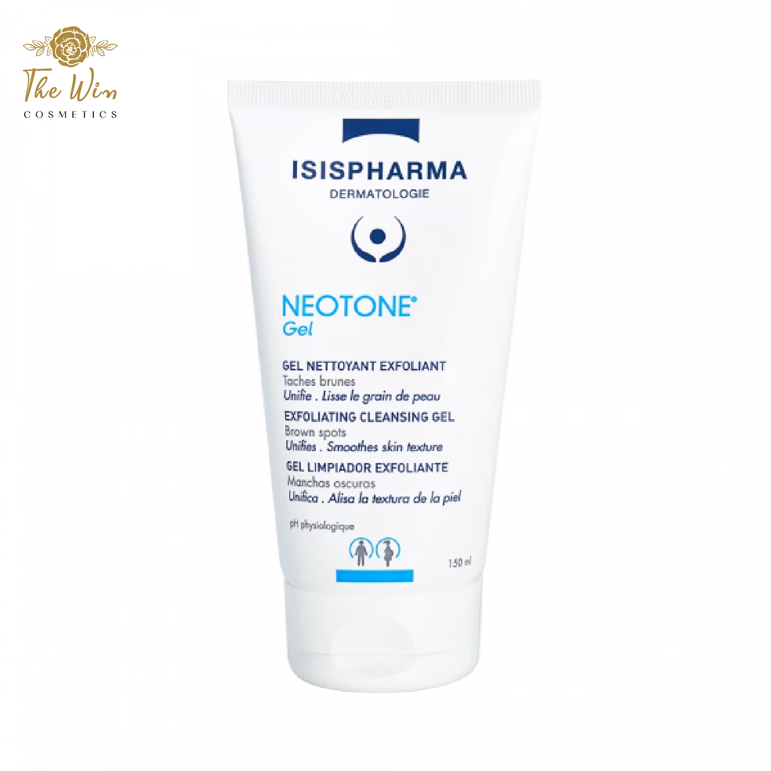 [FREESHIP MAX] Kem rửa mặt trắng sáng da Neotone Gel - ISIS Pharma 150ml
