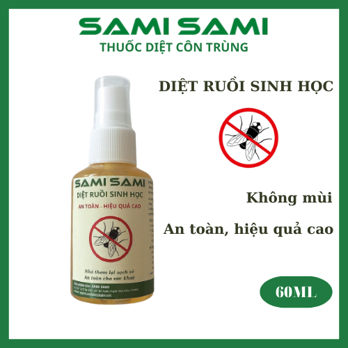 Thuốc diệt ruồi SAMI SAMI, thuốc diệt ruồi sinh học không mùi, an toàn