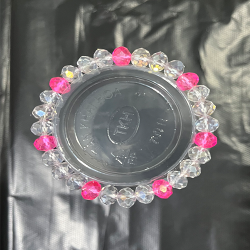 Vòng tay chuỗi đá pha lê 8li mix màu - 3.1