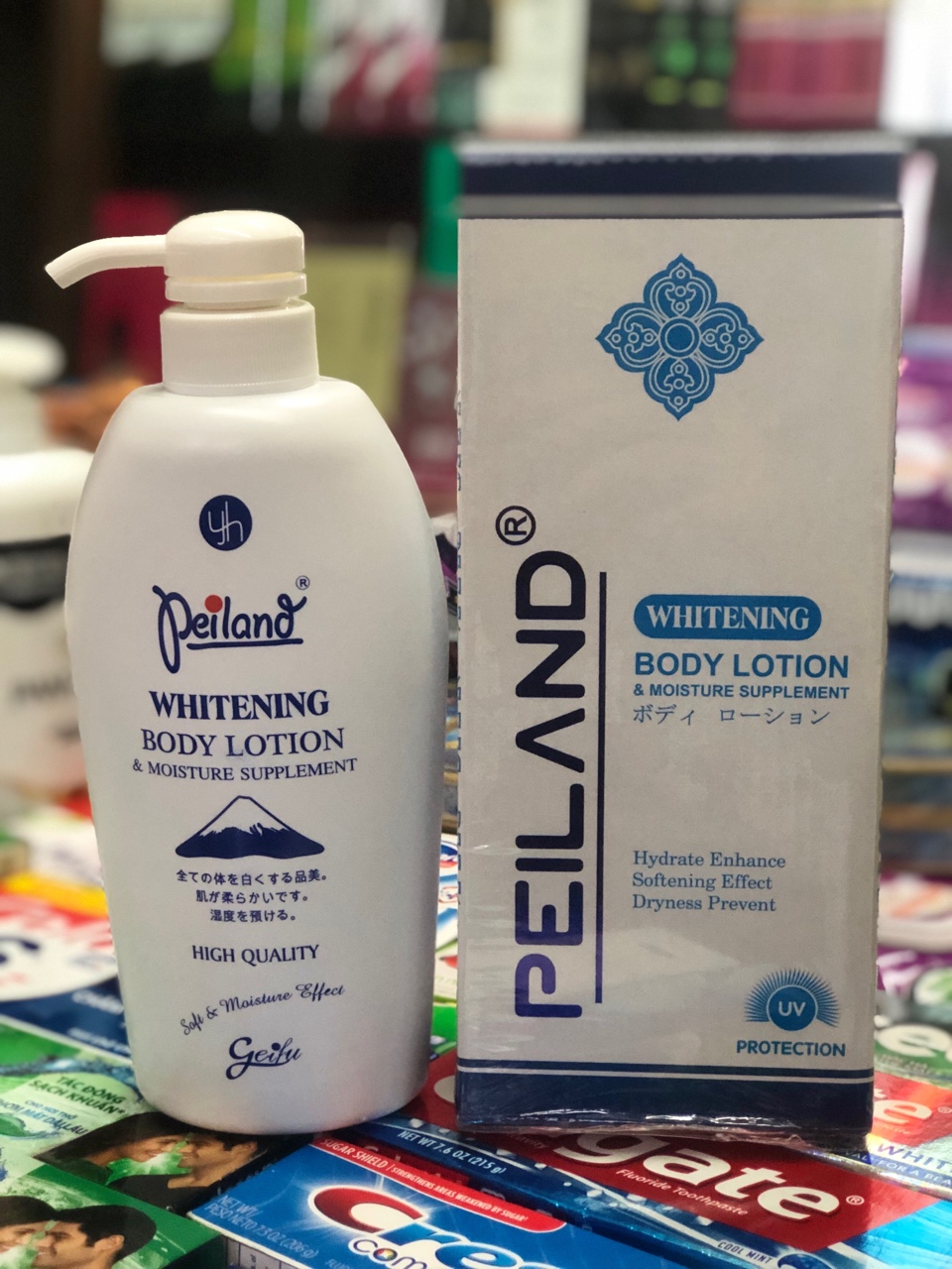 SỮA DƯỠNG TRẮNG LÀM MỊN DA PEILAND WHITENING BODY LOTION 550ml