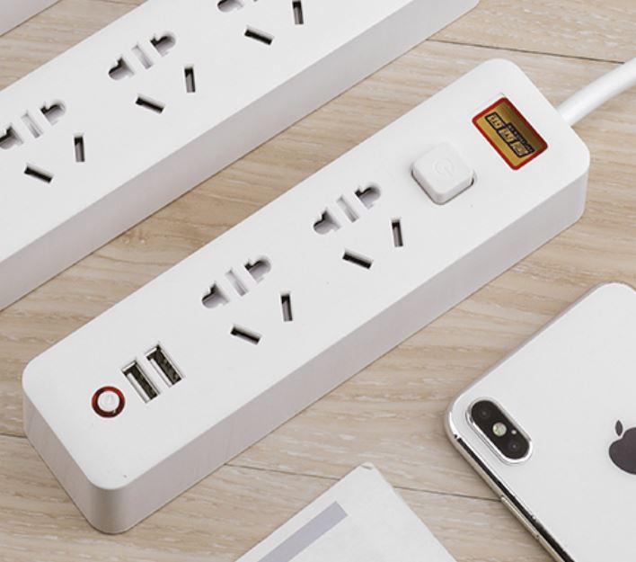 Ổ cắm điện thông minh tích hợp 2+3 cổng USB, ổ cắm an toàn, Có thể cắm nhiều thiết bị, bảo hành uy tín bởi Sunshine Store