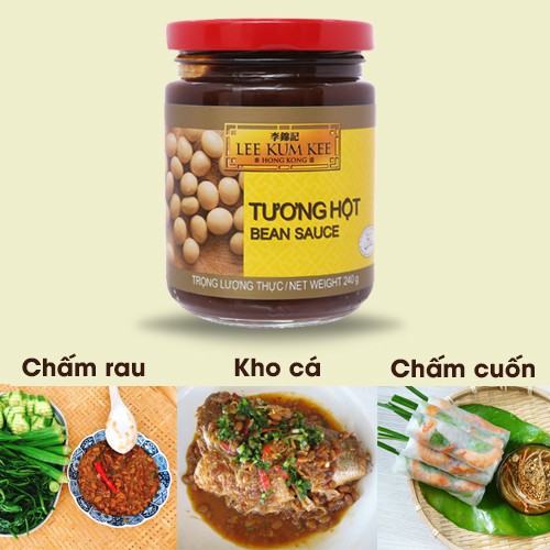 Tương hột lee kum kee/ bean sauce 240gr