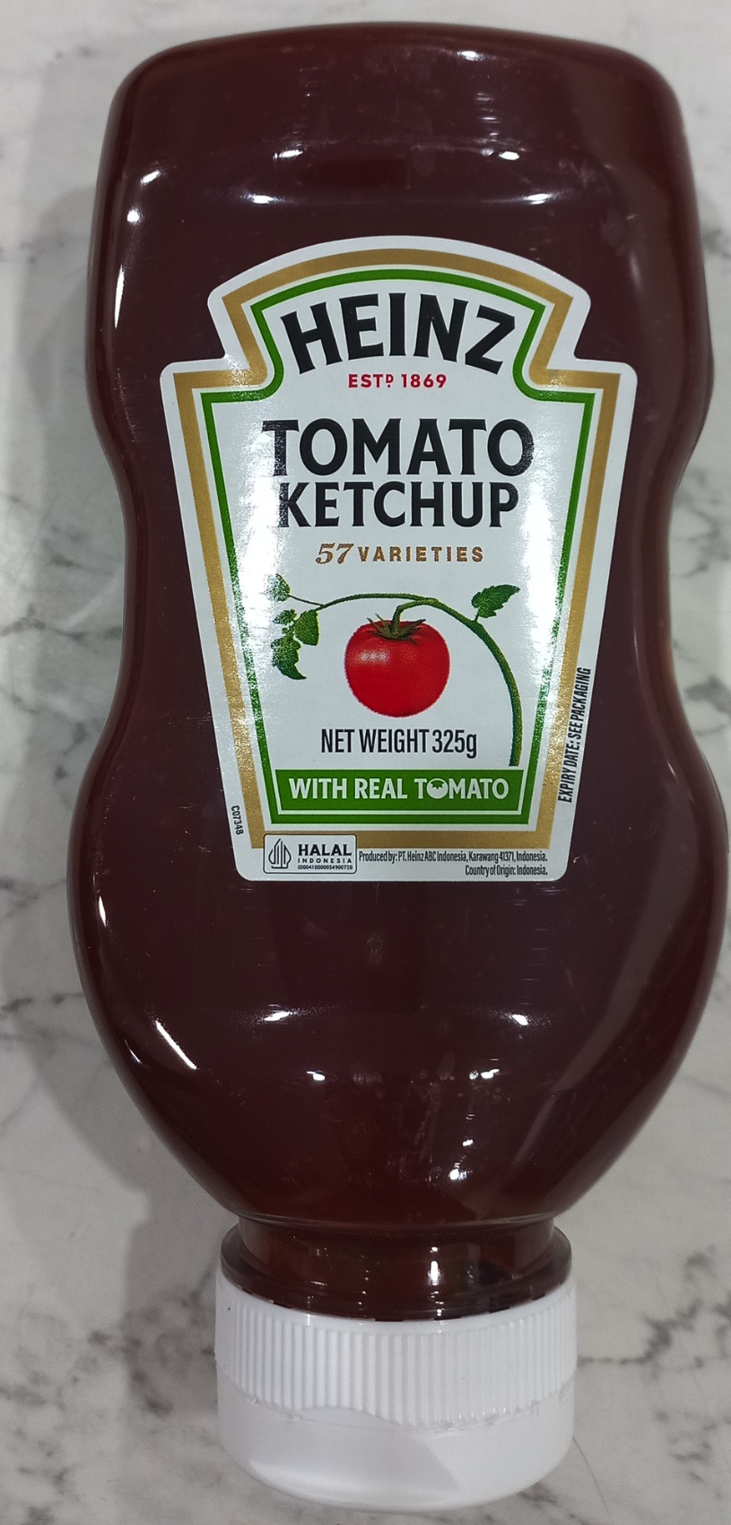 Tương Cà Chua Úp Ngược. Tomato Ketchup. 325g Heinz. Expiry date:04/2026