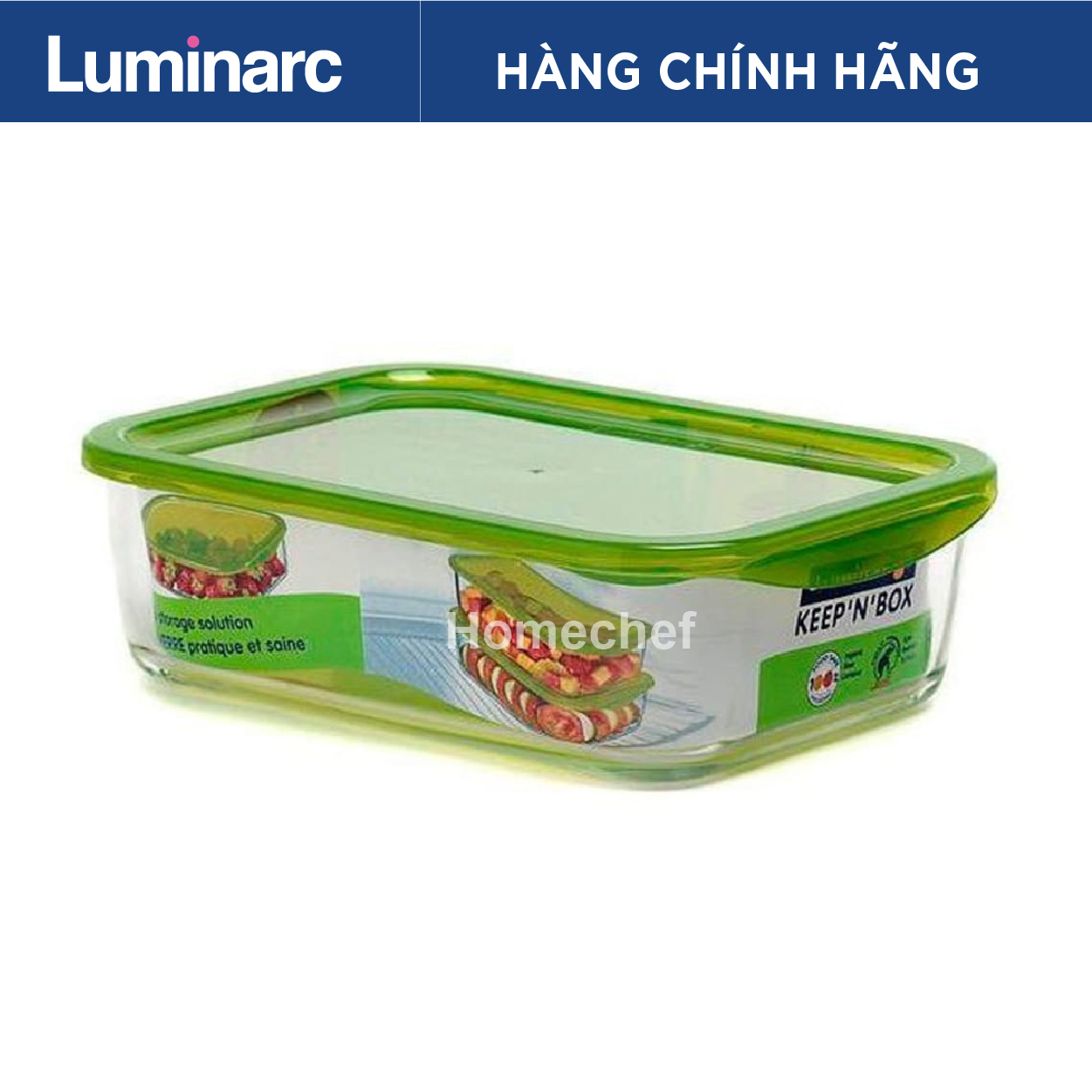 Bộ 3 hộp thủy tinh luminarc keep'n - g6535