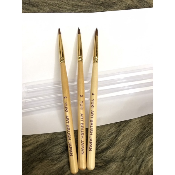 Cọ đắp hoa , đắp bột yuki số 2,3,4 - phụ kiện nail