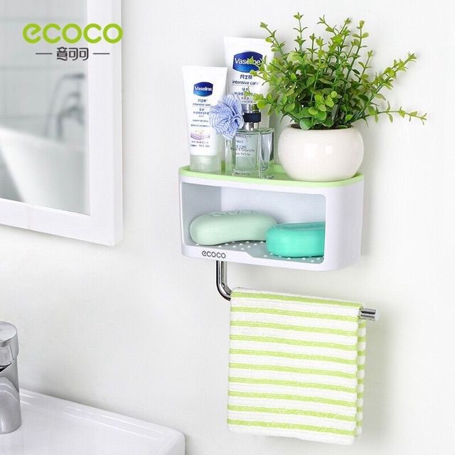Kệ để đồ nhà tắm nhà bếp ecoco cao cấp 1716 ta