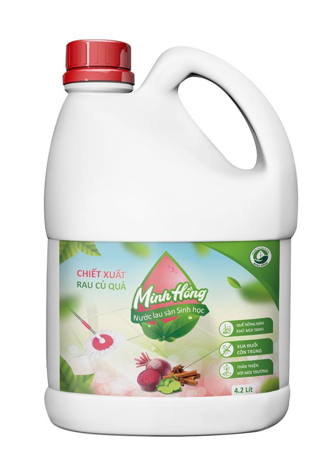 Nước lau sàn sinh học khử mùi chó mèo 4,2 lít