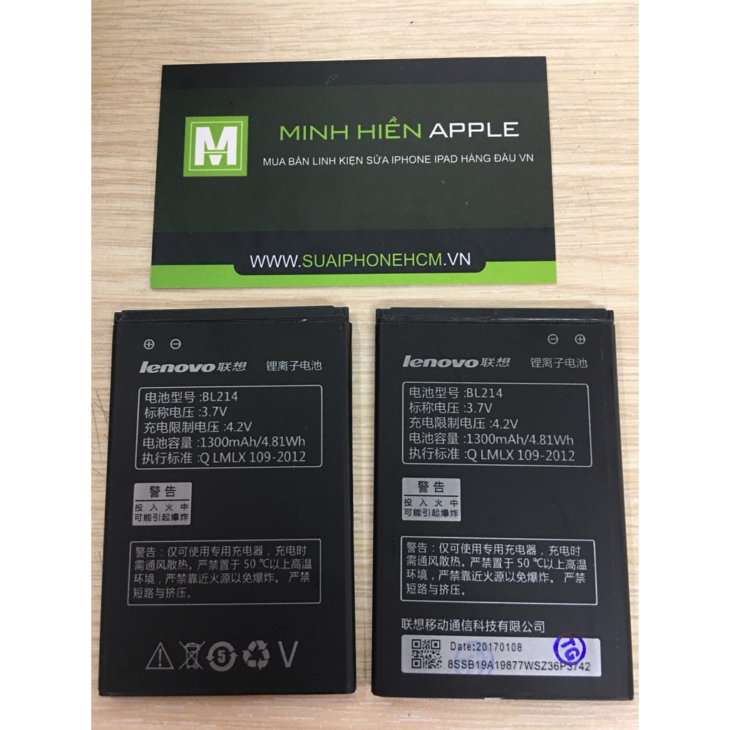 Pin lenovo bl 214 zin bảo hành 6 tháng