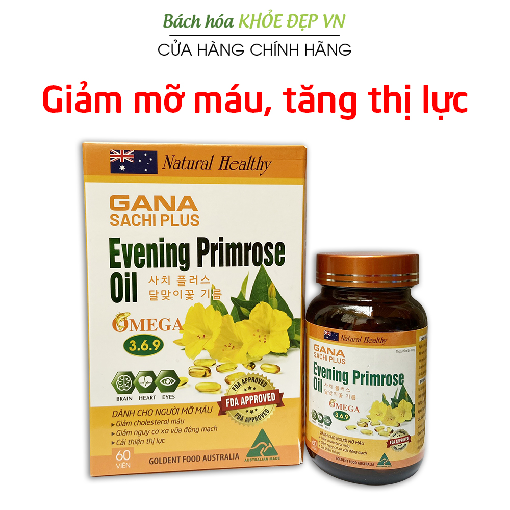 Viên uống tinh dầu hoa anh thảo hàn quốc cân bằng nội tiết tố nữ 300 viên