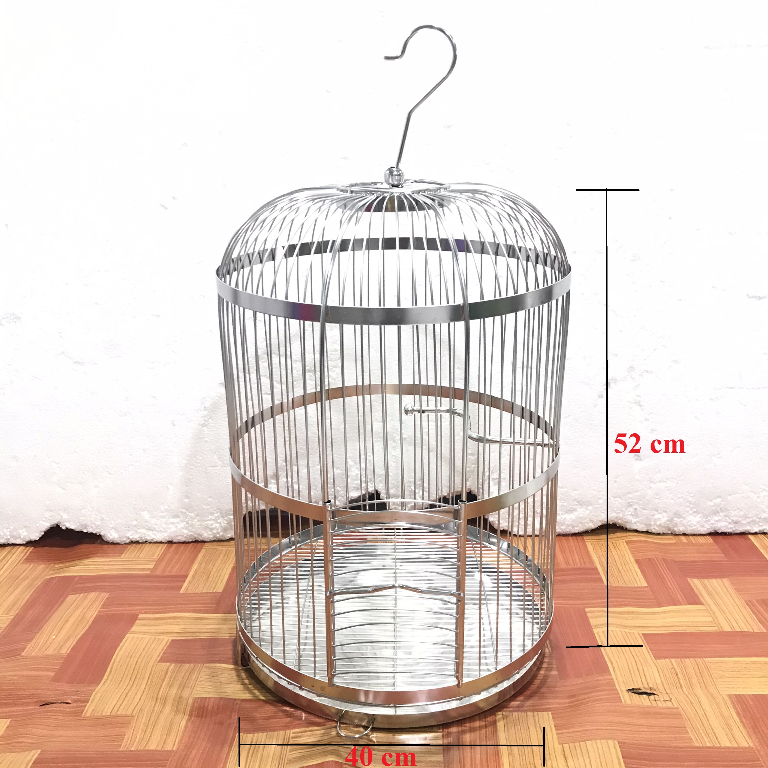 Lồng chim tròn inox cao cấp