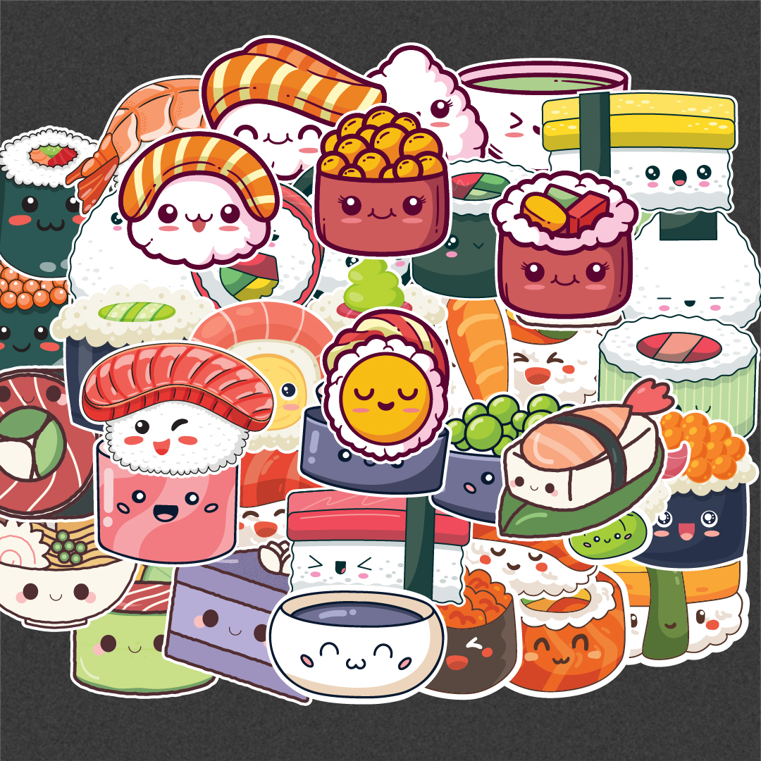 Tổng hợp Sushi Vẽ Sticker Đồ Ăn Cute giá rẻ bán chạy tháng 32023 BeeCost