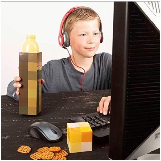Bình đựng nước hình đuốc trong game MINECRAFT cực độc lạ