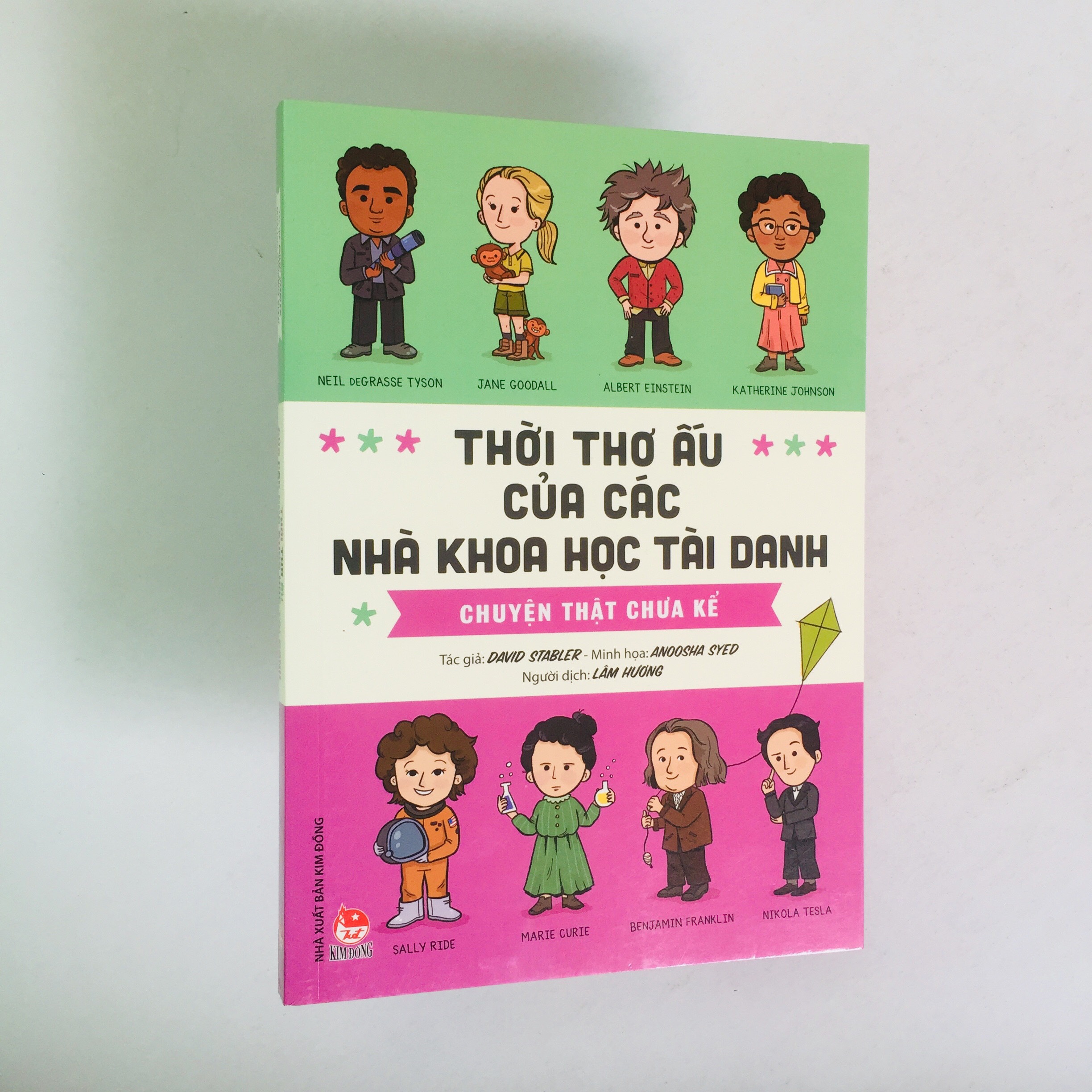 Sách – Thời Thơ Ấu Của Các Nhà Khoa Học Tài Danh – Chuyện Thật Chưa Kể