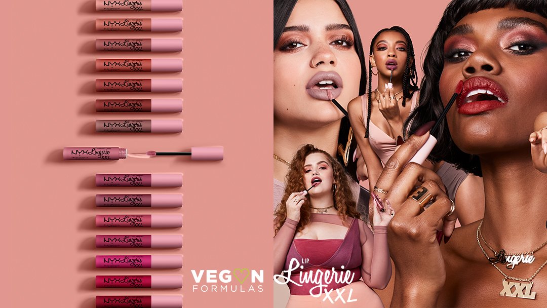 Son kem lì NYX Lingerie XXL siêu bền màu không lem không trôi 17 màu hot lựa chọn