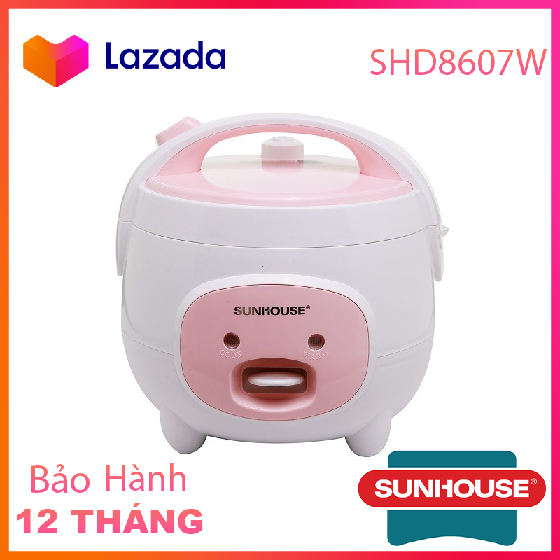 Nồi cơm điện 1.8 lít sunhouse shd8607