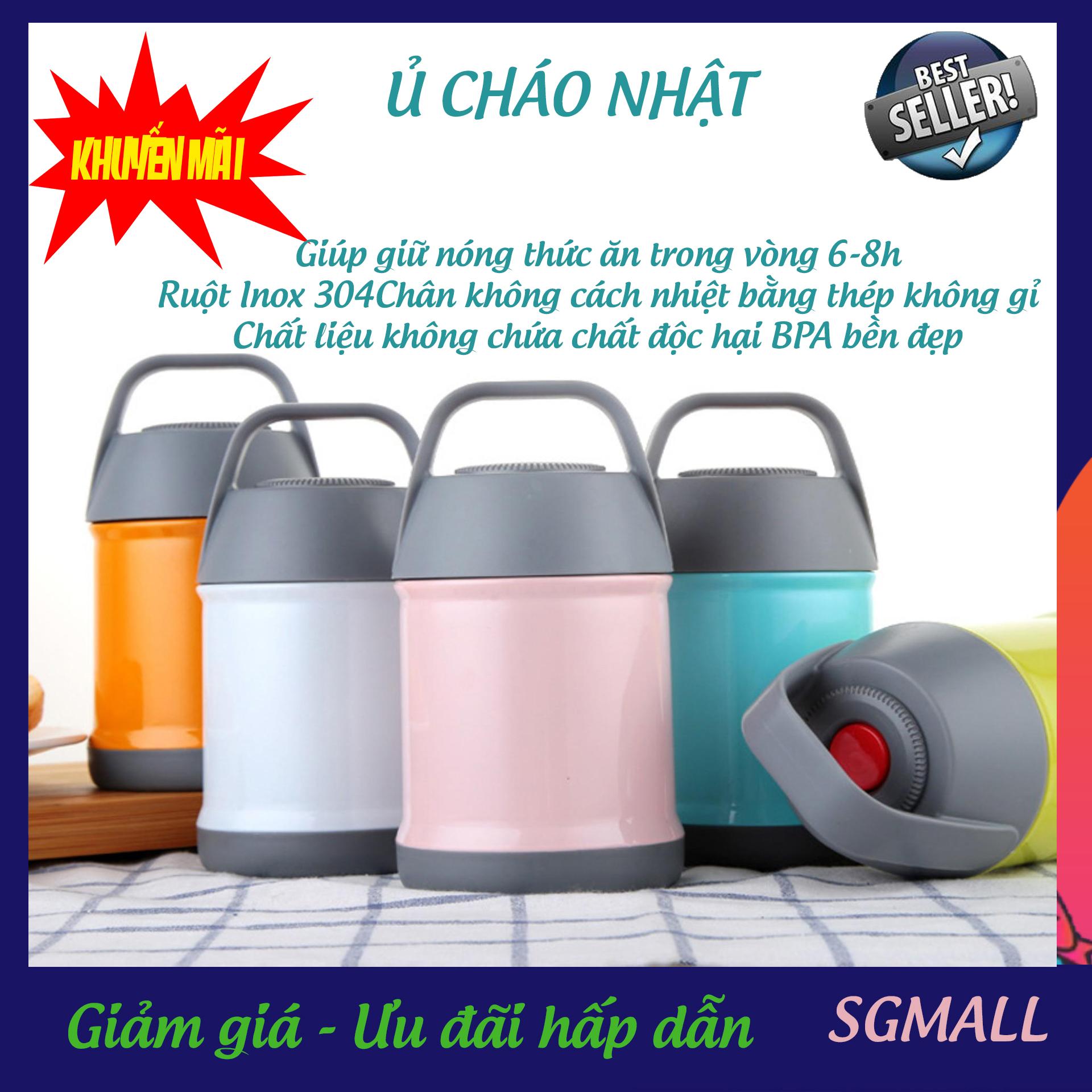 Ca ủ cháo cho bé loại tốt, Tìm Hộp đựng giữ nhiệt đựng cháo thức ăn, Bình Ủ cháo Nhật dùng tốt khi mua ở đây. Giữ Nhiệt Thức Ăn tốt, Ruột tráng lớp inox 304 An Toàn, Tiện Lợi. Bảo hành uy tín.