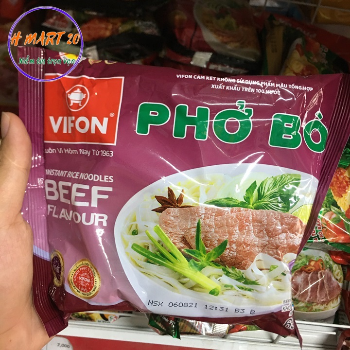 THÙNG phở vifon vị bò 30 gói