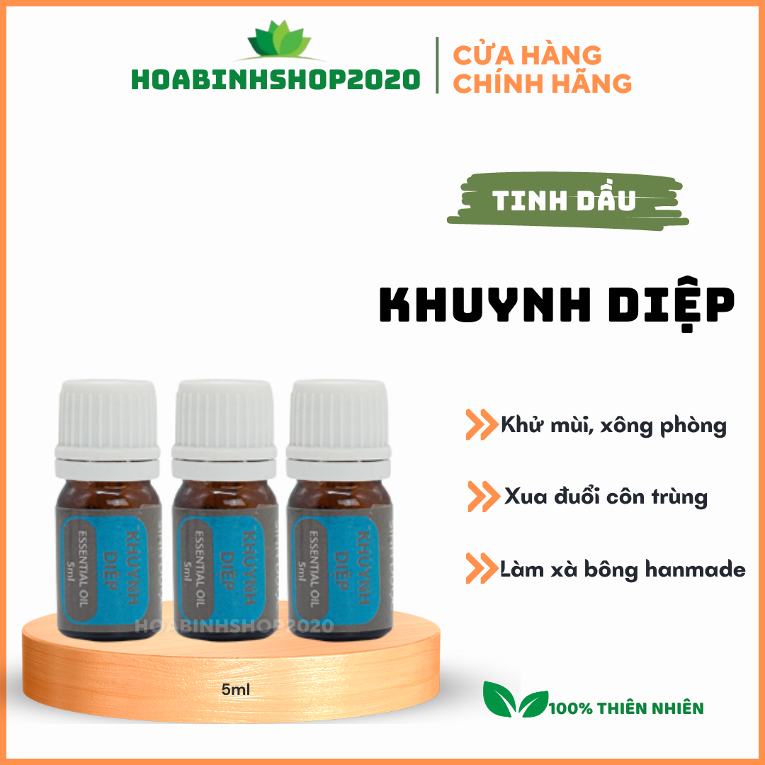 Tinh dầu khuynh diệp sinh dược 05ml- ức chế virut, sát khuẩn