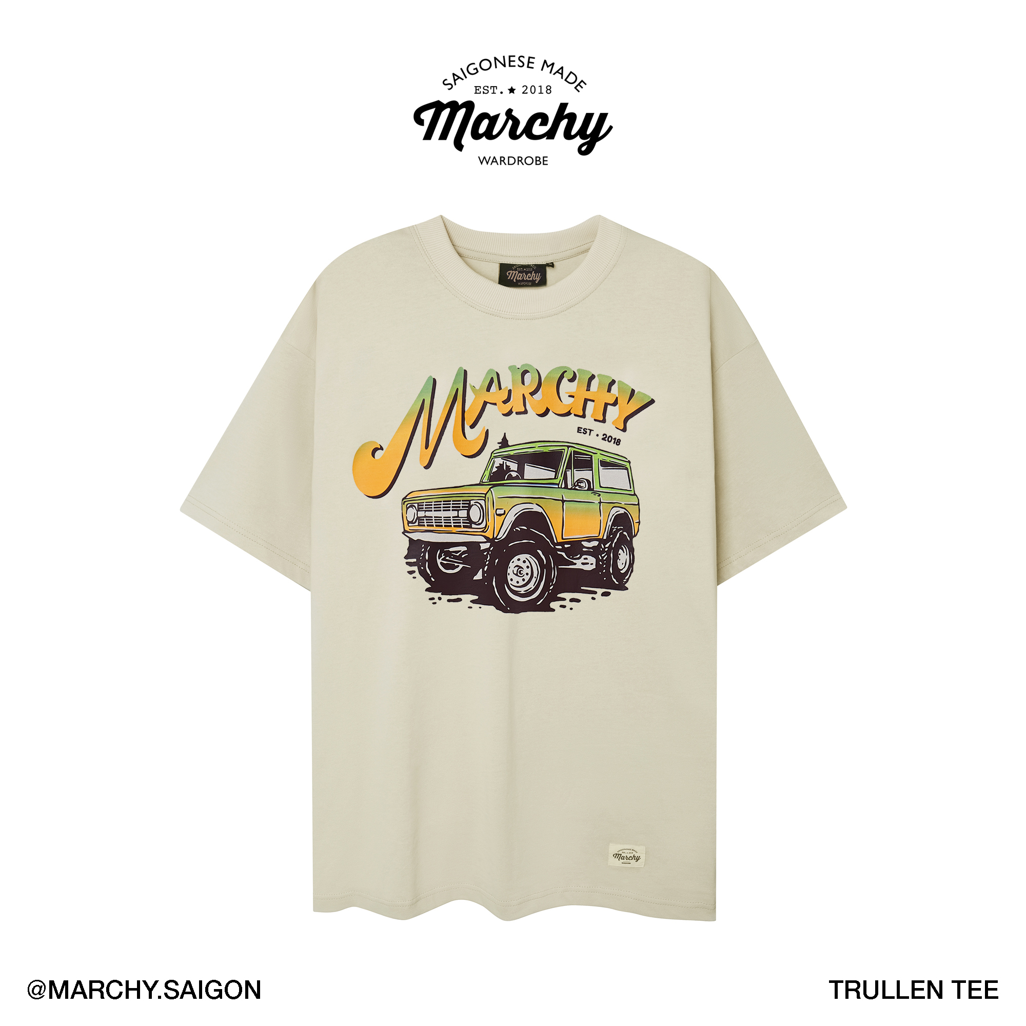 [nhập lazsohot2- giảm 20% đơn 199k|marchy - trullen tee - áo thun