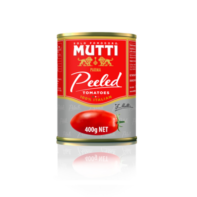 Sốt cà chua - peeled tomatoes tin - pelati 400g